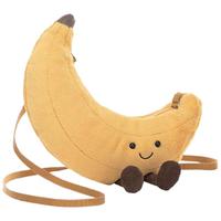 邦尼兔 jELLYCAT英国高端毛绒玩具 趣味香蕉包包 29cm 斜挎包 520