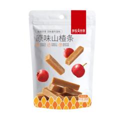 薛记炒货 原味桑椹山楂条酸甜山楂0添加剂山楂零食特产袋装蜜饯 桑葚山楂条200g*3袋