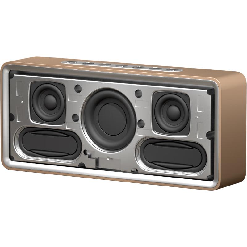  巴赫莱森 HIFI高音质 蓝牙音箱  黄砖