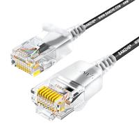 山泽 SZH-6005 超六类CAT6A 万兆网线 0.5m 黑色