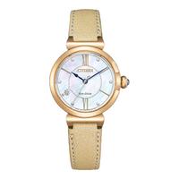 CITIZEN 西铁城 L花语风吟系列 30毫米光动能腕表 EM1073-18D