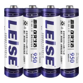 雷摄 7号镍氢充电电池 1.2V 950mAh 4粒装
