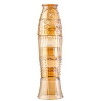 LOVWISH 乐唯诗 NERVISHI） 乐唯诗 锦鲤叠叠水杯耐热玻璃杯创意杯子 锦鲤叠叠杯