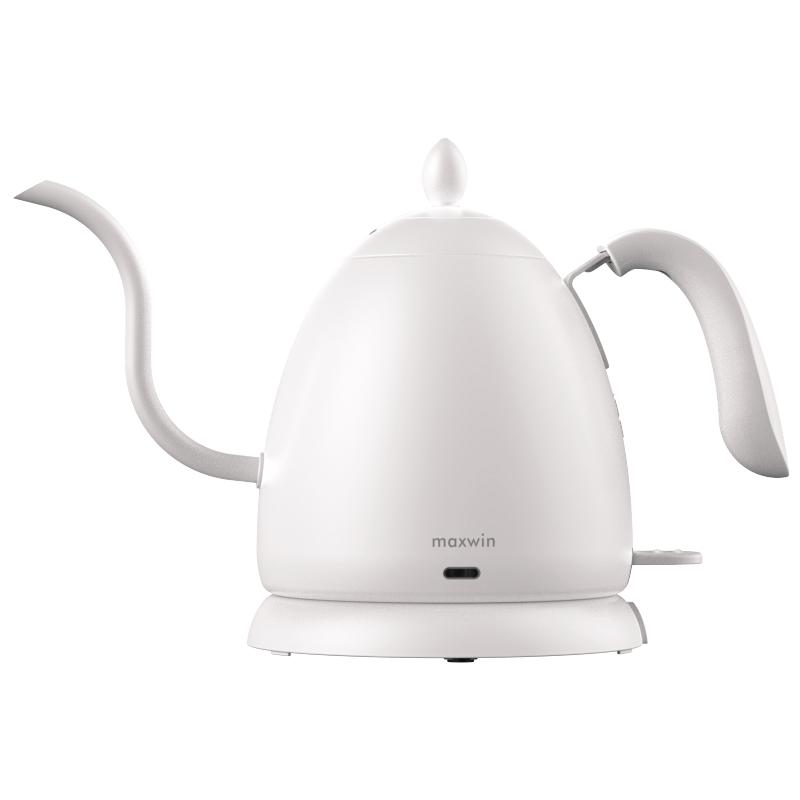 MAXWIN 马威 长嘴手冲电热水壶 月光白 0.6L