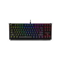 A4TECH 双飞燕 bloody 血手幽灵 B930 87键 有线机械键盘 黑色 光轴 RGB