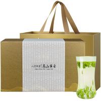 八窨飘雪茶叶礼盒 雀舌绿茶年货新春茶特级高档明前四川蒙顶嫩芽毛尖300g