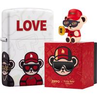 ZIPPO 之宝 Teddybear联名 LOT-0108-C01 打火机礼盒 桃花