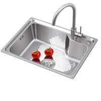 Larsd 莱尔诗丹 LR5843A 不锈钢手工水槽 含龙头