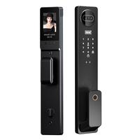 博克BECK智能门锁密码锁可视猫眼家用指纹锁防盗电子门锁入户智能锁 M20升级款【3D人脸识别+包安装】 适用于小米苹果华为等各品牌机