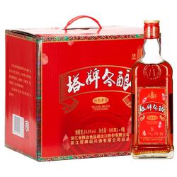 塔牌 冬酿特型黄酒500ml*6瓶整箱五年陈花雕酒正宗绍兴老酒黄酒