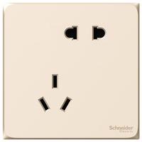 Schneider Electric 施耐德电气 皓呈系列 A3T426_10USA_WG_C1 斜五孔插座 珍珠金 10只装