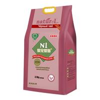 AATURELIVE N1爱宠爱猫  甄红茶豆腐猫砂3.7kg升级2.0mm颗粒结团紧实可冲马桶
