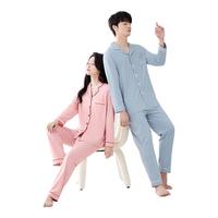 Hodohome 红豆居家 男士家居服套装 J1J101 沉静蓝 175/96A