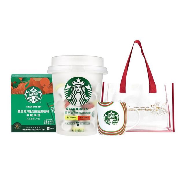 今日必买：STARBUCKS 随星杯 速溶冻干咖啡 超值装40杯组合