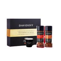 DAVIDOFF 大卫杜夫 ESPRESSO 57速溶咖啡粉 100g*2罐 礼盒装