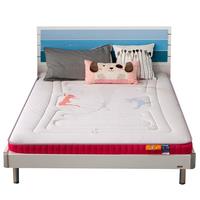 大自然 青少年山棕床垫 120*190*9cm 粉红色