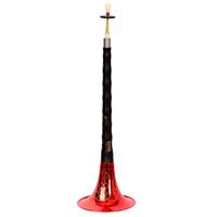 宏艺凤鸣（HongYiFengMing）乌木D调彩色刻花初学者成人入门通用民族乐器演奏唢呐