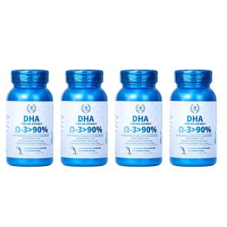 法澜秀 套装】法澜秀dha  孕期哺乳期营养品DHA鱼油  新西兰 4瓶装
