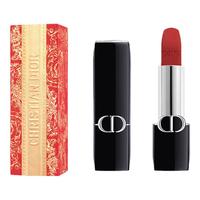 Dior 迪奥 烈艳蓝金唇膏 柔雾哑光 限定外包装 #756烟霞赤红 3.5g