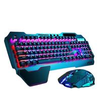 XINMENG 新盟 K680 充电版 104键 2.4G无线薄膜键盘 黑色 混光