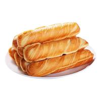 乐锦记 手撕面包棒 原味 380g