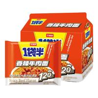 今麦郎 方便面 香辣牛肉味 140g*5袋