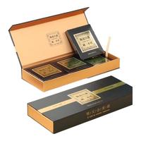 悠茗山陈皮白茶黑金铁盒小方片福鼎白茶贡眉饼干茶茶叶自己喝凑单 陈皮白茶180g