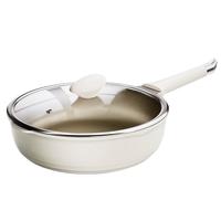 SOWE素味煎锅有钛平底不粘锅煎牛排锅煎蛋炒锅电磁炉燃气灶26cm 【有钛不粘煎锅】 26cm