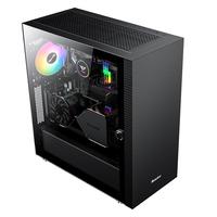 Huntkey 航嘉 GX500T ATX机箱 半侧透 白色