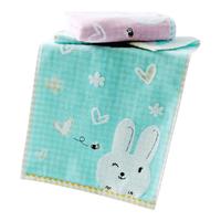 KINGSHORE 金号 E1148WH 毛巾套装 2条装 48*25cm 45g 红+兰