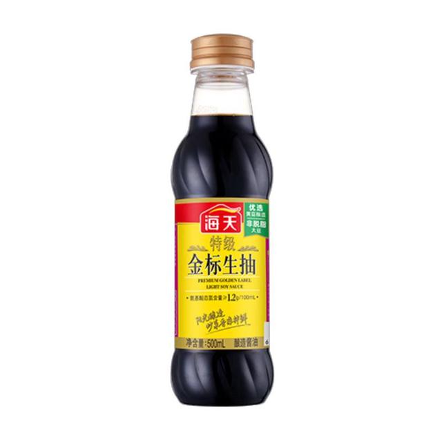 海天 特级 金标生抽 500ml