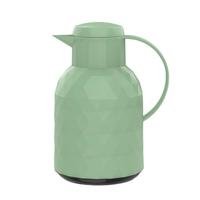 乐唯诗 钻石保温壶家用暖水瓶热水暖瓶学生宿舍长效 钻纹保温壶绿色 1000ml