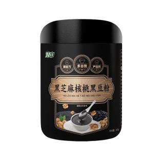 江中 黑芝麻糊核桃黑豆粉600g高蛋白无蔗糖营养早餐食品冲饮谷物代餐粉