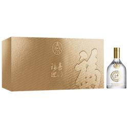 五粮液 股份出品福喜迎门小金条礼盒 浓香型白酒52度100mL*5瓶送礼双十一