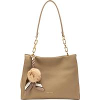 HONGU/红谷 H5175998 头层牛皮 女士单肩包 大象灰