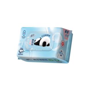 清风 纯水0敏湿厕纸80片私处清洁湿纸巾 医护级认证 可搭配卷纸 80片 1包