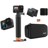 GoPro HERO13 Black运动相机 户外套装【单机+64G内存卡+电池+漂浮杆+硬壳包】