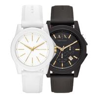 Armani Exchange 45毫米石英腕表 AX7105+40毫米石英腕表 AX7126