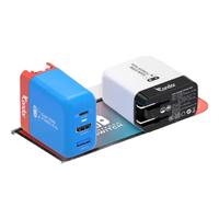 CondorSwitch便携底座氮化镓65W快充头充电器OLED扩展坞4K高清投屏HDMI转换器【黑白色+ 1米数据线】