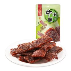广州酒家 原味牛肉脯60g 广式风味手撕肉干休闲零食年货