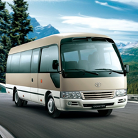 丰田 COASTER 柯斯达 标准版 客运汽车 米色