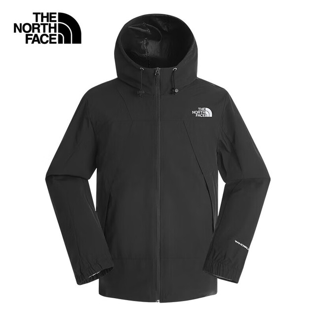 THE NORTH FACE 北面 冲锋衣男经典户外防风夹克连帽硬壳外套 8ESR JK3 L/175