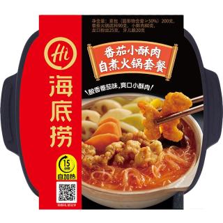 海底捞 自煮火锅组合 2口味 870g（麻辣嫩牛435g+脆爽牛肚435g）