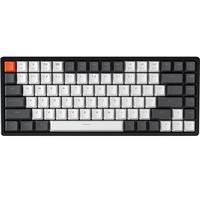 keychron K2蓝牙无线机械键盘背光小84键有线双模双系统兼容苹果ipad适用mac笔记本专用 C1H金属边框-RGB可插拔-红轴