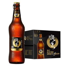 珠江啤酒 97纯生淡爽拉格啤酒 528ml*12瓶