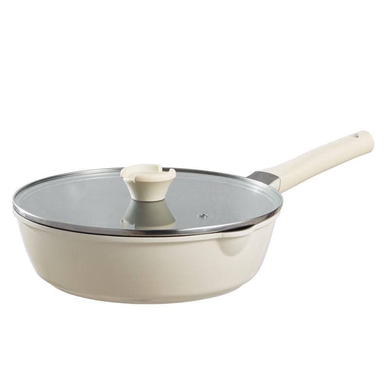 【新钛陶不沾】煎炒多用锅 26cm