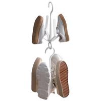 百草园晒鞋架多功能家用旋转晾鞋架晾毛巾袜子鞋带挂钩防风晾衣架2只装 多功能旋转晒鞋架白色2只装