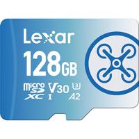 雷克沙（Lexar）tf卡 4K运动相机无人机内存卡gopro手机存储卡MicroSD卡fly系列 128G 读速160MB/s 写速90MB/s TF卡