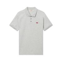 Levi's李维斯冰酷系列25年男士经典针织休闲简约短袖Polo衫 灰色 004KC-0003 XL