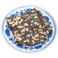 满口佳 黑芝麻核桃糕核桃酥黑芝麻酥无糖精休闲零食糕点1.5斤 黑芝麻核桃糕750g